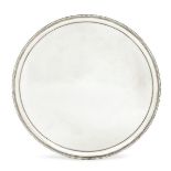 A George III silver salver, London c.1788, Thomas Hannam & John Carter (probably) of plain