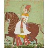 A portrait of Prince Zalim Singh, ascribed to Fazl, North India, Rajasthan, circa 1770, gouache