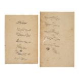 Two Sikh documents relating to land grants from the court of Maharja Ranjit Singh (1780-1839) with