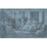 Italian School, late 17th/early 18th century- Homer's Odyssey, Book VIII: The Bard Demodocus sings
