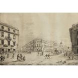 Karl Petrovic Beggrov, Russian 1799-1875- View of Sadovaya Street in Saint Petersburg (Rue dite