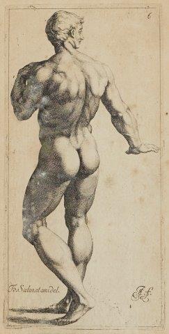 Jan de Bisschop, also known as Johannes Episcopius, Dutch 1628-1671- An Angel on the Wing, after - Bild 3 aus 4