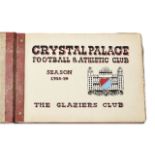 Crystal Palace Football club, an album of visitors signatures from the 1958-1959 season, the