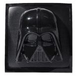 Darth Vader, an injection moulded plastic retail display/merchandising mask for the promotion of the