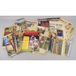 A collection of football ephemera collected by a fan, mostly 1970's., to comprise two plastic