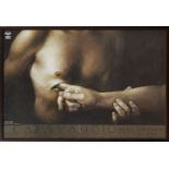 Caravaggio (1986), a Polish film poster, framed and glazed, 66 x 96.5cm Note: The original art