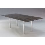 Tobia and Afra Scarpa, an 'Andre' dining table for Knoll International, c.1970, The rectangular