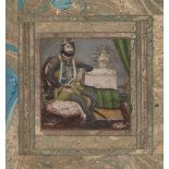 A portrait of Sawai Ram Singh II, Maharaja of Jaipur (r. 1835-80), Jaipur, circa 1880, opaque