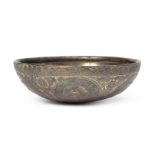 A Sasanian gilt silver bowl, Iran, circa 6th-7th century A.D., the deep hemispherical bowl with