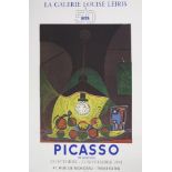 After Pablo Picasso, Spanish 1881-1973- Picasso - 80 estampes, La Galerie Louise Leiris a 50 ans, 47