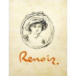 Pierre-Auguste Renoir, French 1841-1919- Le Lithographies de Renoir, 1951; book, with 31 plates by