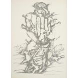 Ossip Zadkine, Russian/French 1890-1967- Euripides. The works of Heracles, 1960; lithograph on wove,