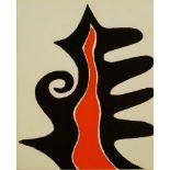 Alexander Calder, American 1898-1976- Flame, 1973; lithograph in colours, published for Derrière