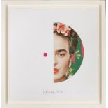 Nick Smith, British b.1980- Frida Kahlo Chromophore, 2017; giclee print in colours on wove, signed