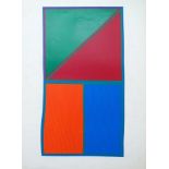 Gordon House, British 1932-2004- Triangle G, 1971; screenprint in colours on wove, signed, dated,