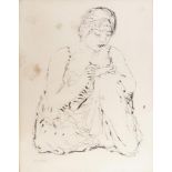Pierre Bonnard, French 1867-1947- Writer, 1937; Lithograph on wove, numbered 214/340 in pencil,
