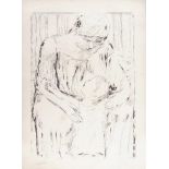 Pierre Bonnard, French 1867-1947- Mother and child; Lithograph on wove, numbered 214/340 in