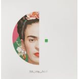 Nick Smith, British b.1980- Frida Kahlo Auxochrome, 2017; giclee print in colours on wove, signed