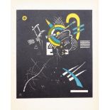 After Wassily Kandinsky, Russian 1866-1944- Untitled (Small Worlds), 1952; lithograph in colours