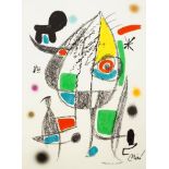 Joan Miro, Spanish 1893-1983- Maravillas con variaciones acrosticas en el jardin de miro, 1975;
