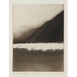 Norman Ackroyd CBE RA, British b. 1938- The Great Blasket; etching on wove, signed, titled, and