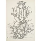 Ossip Zadkine, Russian/French 1890-1967- Euripides. The works of Heracles, 1960; lithograph on wove,