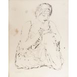 Pierre Bonnard, French 1867-1947- Writer, 1937; lithograph on wove, numbered 214/340 in pencil,