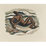 Leon Underwood, British 1890-1975- Venus Africana, 1949; lithograph in colours on wove, signed,