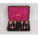 Two Paul Storr silver teaspoons, c. 1816, together with a collection of silver and silver-plated