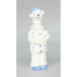 An Ardico Clown decanter, 20th century, modelled playing a banjo, his face with a happy smile,