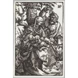 Hans Sebald Beham, German 1500-1550- Die Heilige Familie (The Holy Family), 1521; woodcut on laid