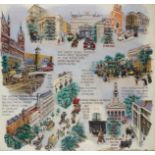 Cecil Osborne, British 1909-1996- St Pancras & Kings Cross; Camden, Highgate & Hampstead; and