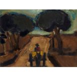 AMENDMENT: please note the medium of this work is oil on paper laid on board. Josef Herman OBE RA,