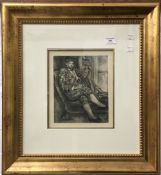 A etching After RENOIR, The Matador,