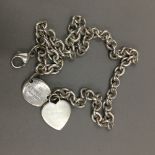 A Tiffany & Co silver necklace (66 grammes)