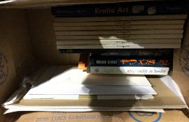 A quantity of erotic literature and artwork