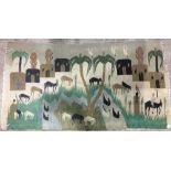 Style of RAMSES WISSA WASSEF SCHOOL (1911-1974) Egyptian, An Egyptian tapestry,