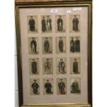 The Costumes of the Members of The University of Oxford, print,