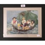 20th century, Children at Sea in a Tub,