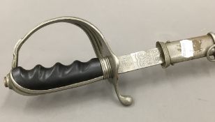 An American cavalry sword