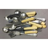 A quantity of Walker & Hall plated cutlery