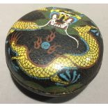 A cloisonne box