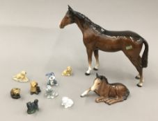 A quantity of Beswick and Wade