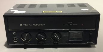 A Toa Electric Co Limited PA amplifier