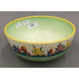 A Clarice Cliff bowl