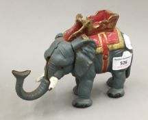 An elephant money box