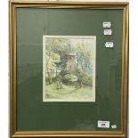 CHARLES W MORSLEY (20th century) British, Bridgehouse Ambleside, Westmorland, watercolour, signed,