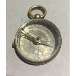 A 19th century pocket compass