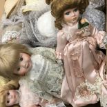 A collection of dolls