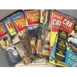 A quantity of Practical Motoring magazines